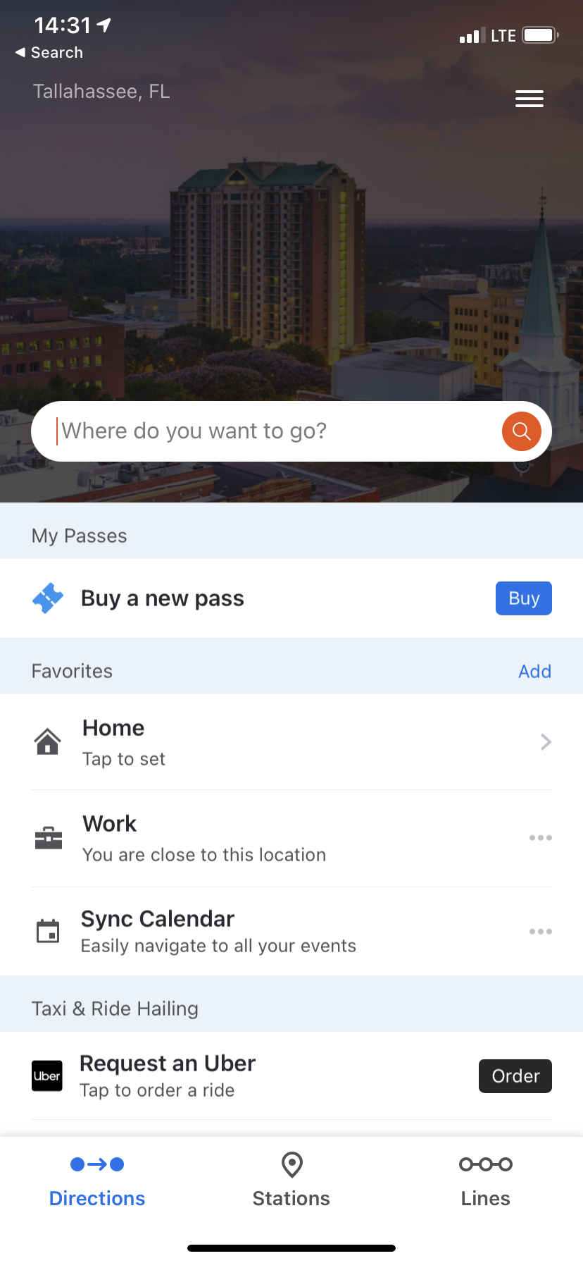 Moovit app screenshot